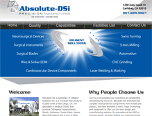 Tablet Screenshot of absolutedsi.com